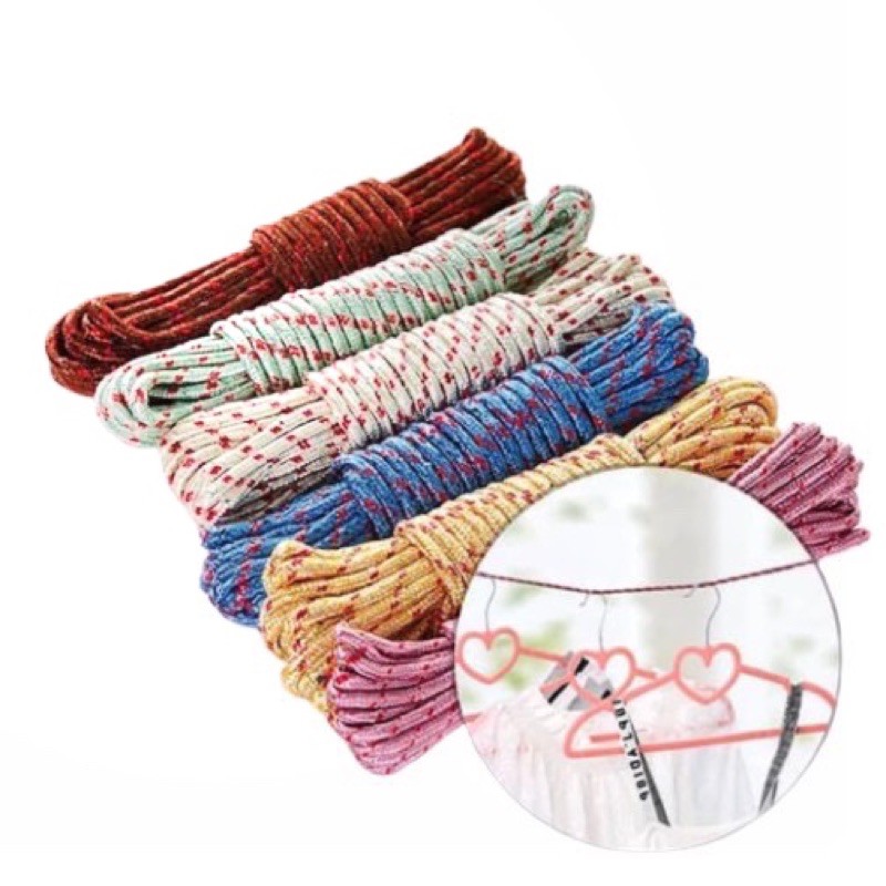 Nylon Clothesline Multifunction Rope Clothesline Luggage rope | Shopee ...