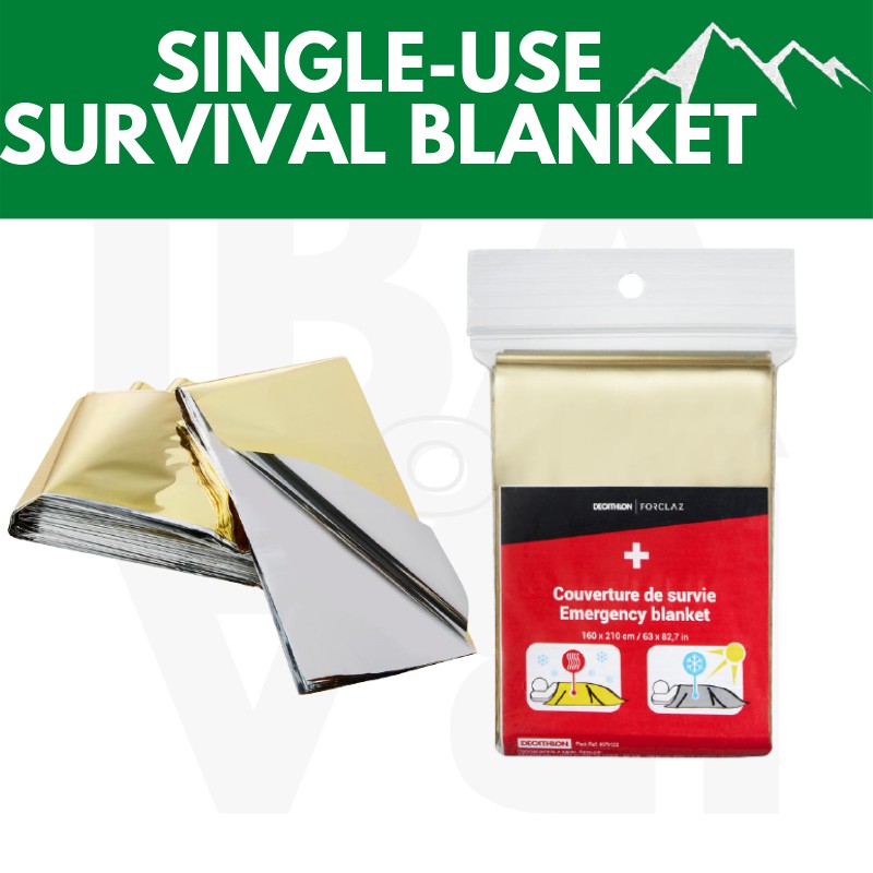Decathlon Aptonia Emergency Survival Blanket Shopee Philippines