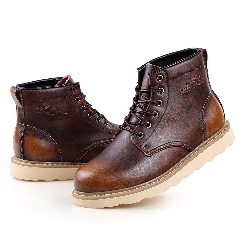 british style leather martin boots