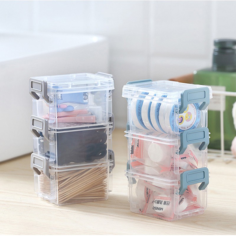 3pcs Cute Mini Stackable Storage Box Shopee Philippines