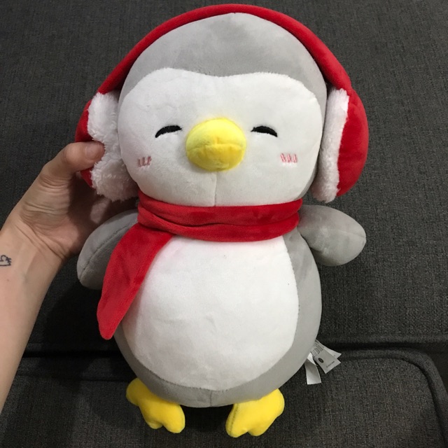 stuffed christmas penguin