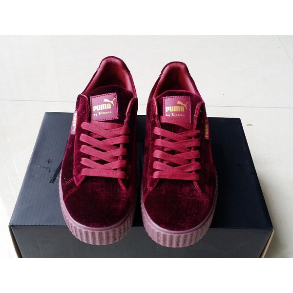 red fenty creepers