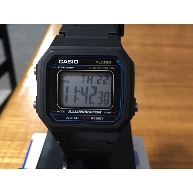 casio black illuminator