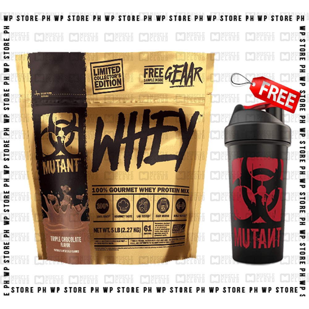 MUTANT: MUTANT WHEY (5 LBS) GOLD LIMITED EDITION | Shopee Philippines