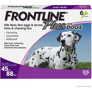 Frontline Plus Flea and Tick Spot Treatment for Dogs Repellent Anti-Flea Anti-Itching #4