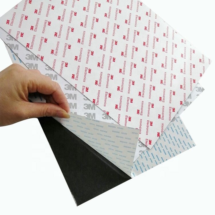 A4 Size Sheet Flexible Rubber with 3M Adhesive 0.5mm