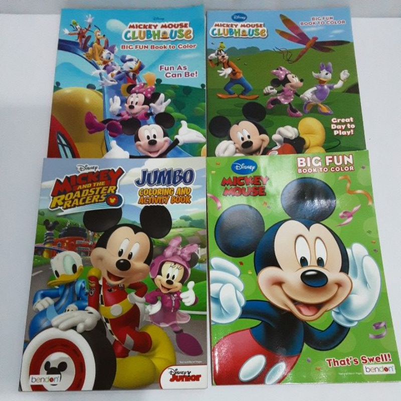 Coloring Book ( Mickey Mouse Activity) | Shopee Philippines