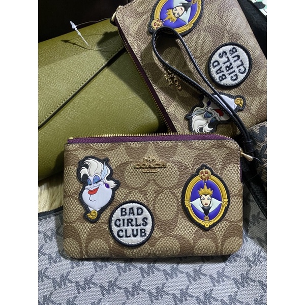 AUTHENTIC Coach x Disney Villain Ursula Card Holder Wallet Wristlet Shopee Philippines