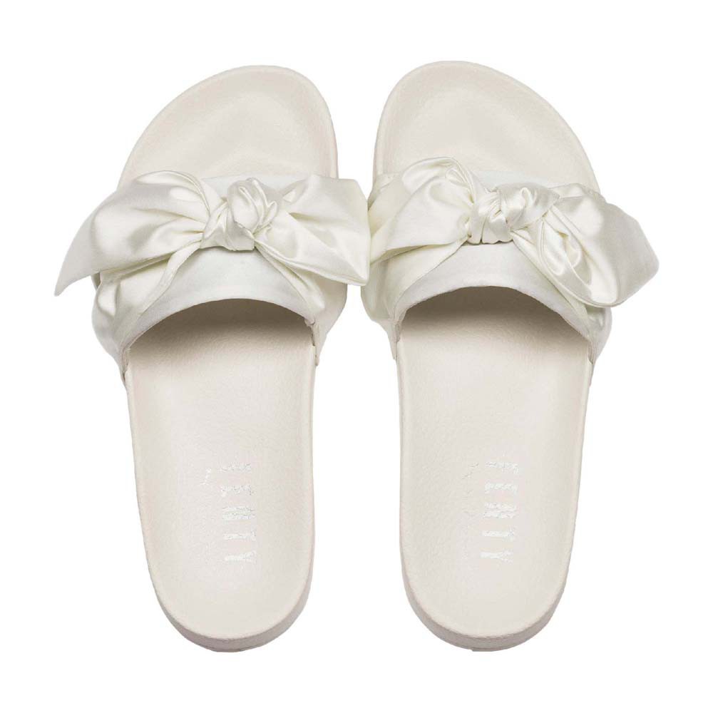 rihanna fenty puma slides bow