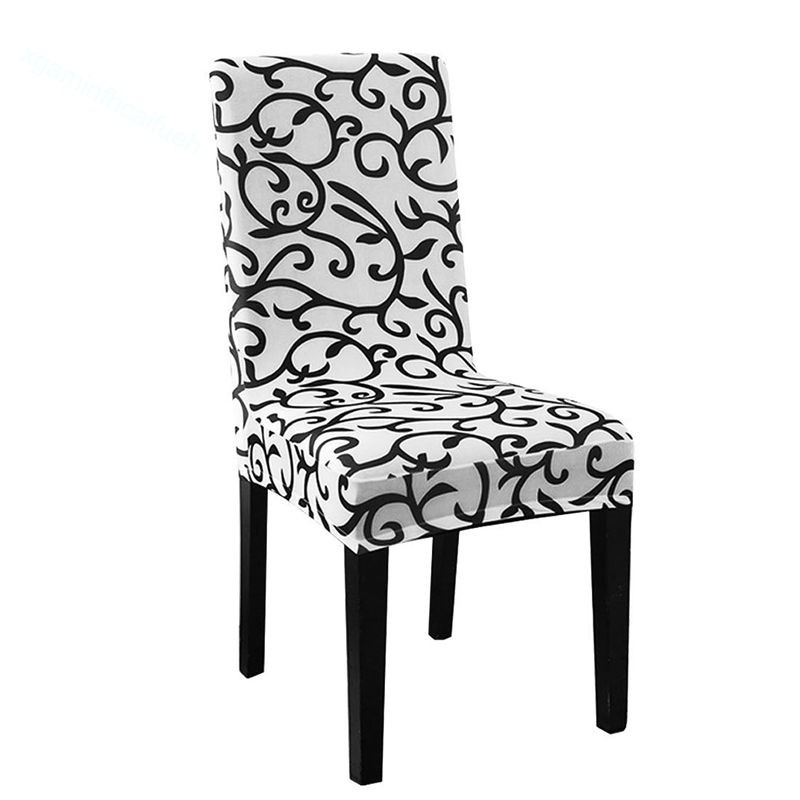 black and white chair covers