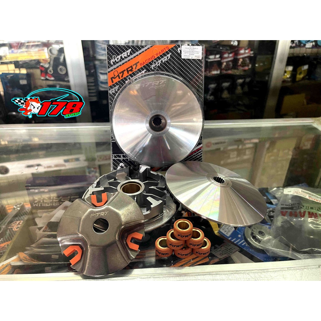 mtrt version 2 pulley set nmax 155 v2 aerox 155 with free flyball