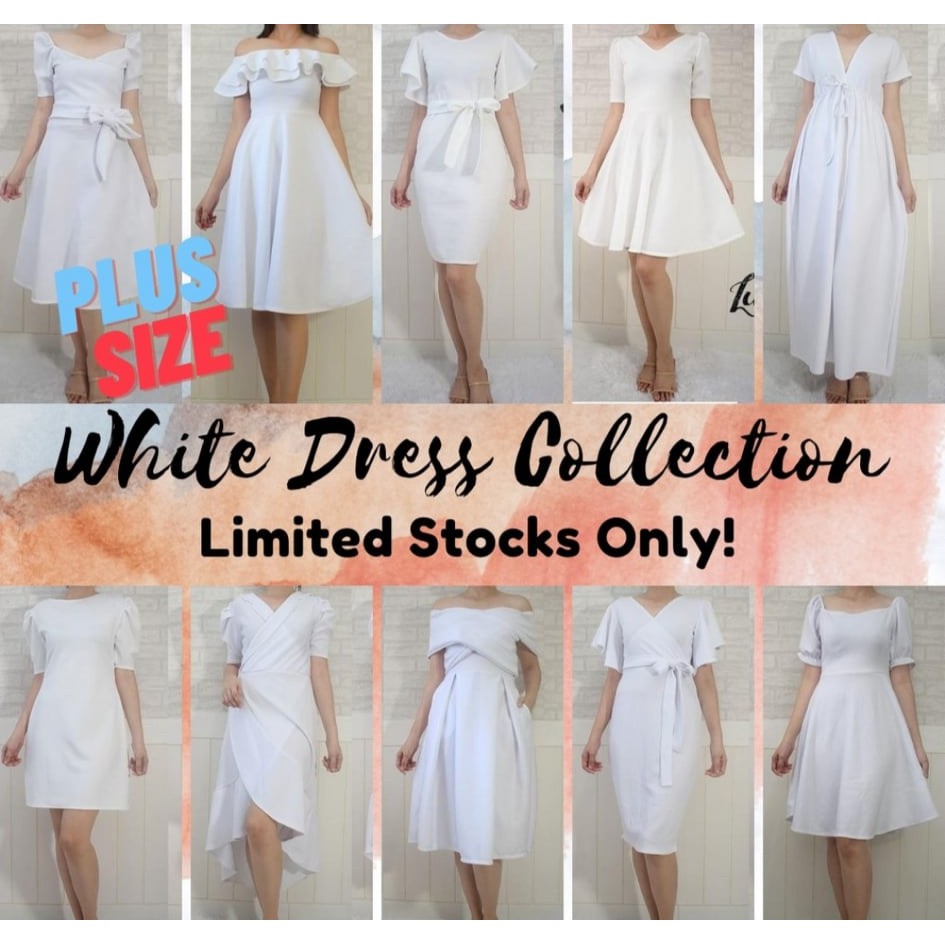 BC White Formal Civil Wedding Dedication Christening Graduation Dresses