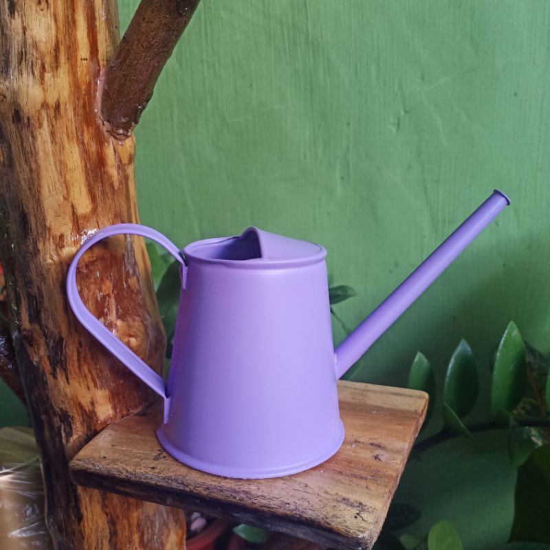 500ml Cute Mini Watering Can Metal Slim Spout Small (Available in 11 colors)