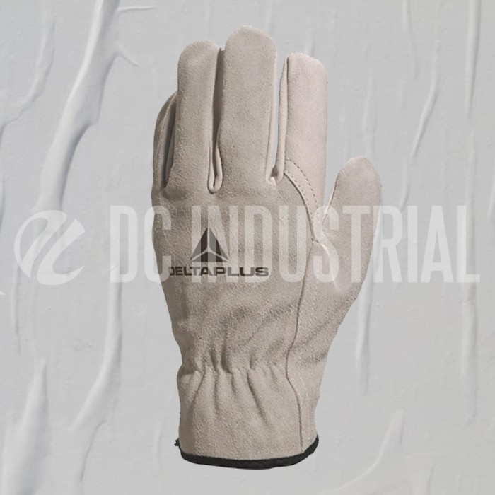 x5 Pairs Delta Plus Venitex FCN29 Grey Full Grain Top Quality Safety Work Gloves 