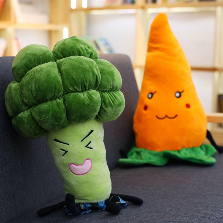 vegetable plush toys