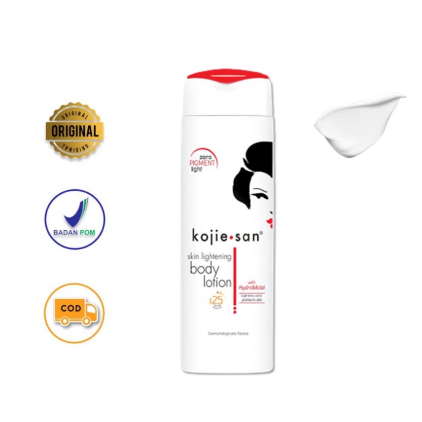 Kojie SAN Skin Lightening Body Lotion With Hydromoist Spf25 50g