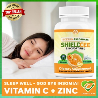 Vitamin c with Zinc sodium ascorbate health food suplement immune booster non acidic Shield Cee 30 c #3