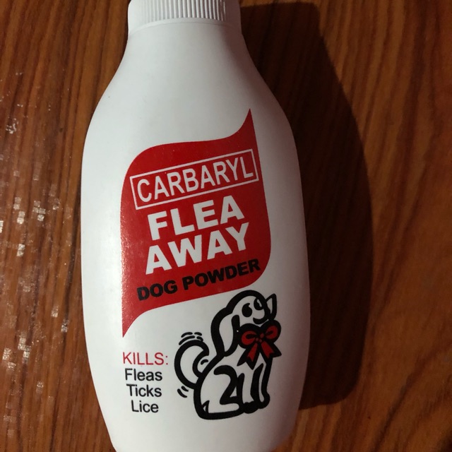 flea away dog powder