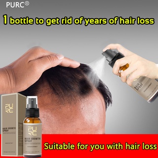 PURC Hair Growth Spray original30MLHair Grower for Men and Women hair ...