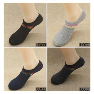 6 PAIRS UC UOCCI HIGH QUALITY COTTON FOOTSOCKS INVISIBLE WOMEN MEN UNISEX SOCKS FOOTCOVER T6832