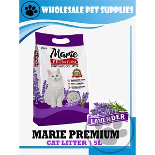 MARIE Premium Cat Sand - LAVENDER 5L