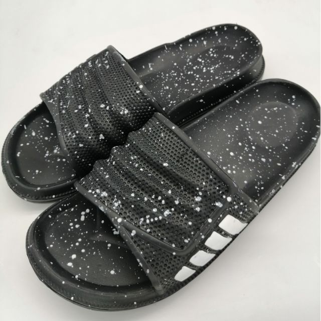 adidas slippers navy blue