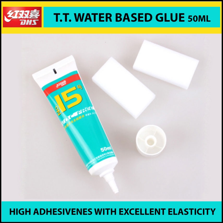 DHS Glue DHS 15 Premium Water Base Glue Table Tennis Rubber Glue Gam