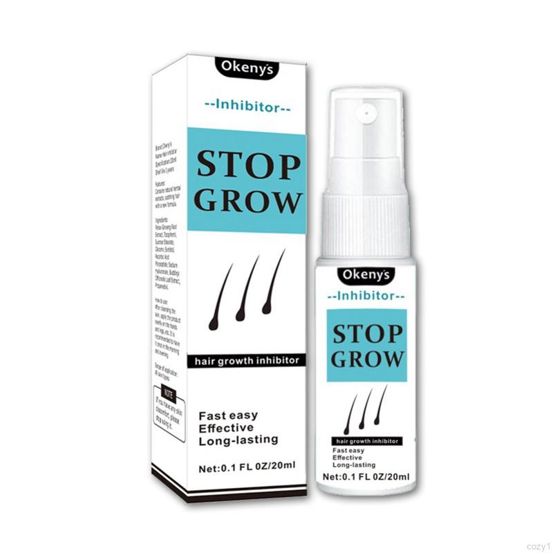  Inhibitor Painless Hair Stop Growth Spray Hair Removal Spray  Non-Irritating For Face Arm Leg Armpit | Shopee Philippines