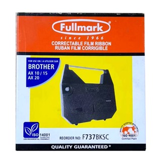 FULLMARK COMPATIBLE TYPEWRITER FILM RIBBON F737BKSC (FOR BROTHER AX10 ...