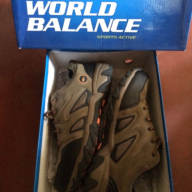 world balance hiking shoes
