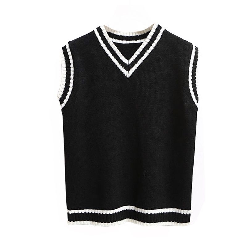 black sweater vest women