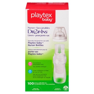 【Ready Stock】 Playtex Baby Drop-Ins Liners For Playtex Baby Nurser Bottles
