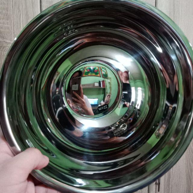 22cm, 24cm Diameter Stainless Mixing Bowls Shopee Philippines