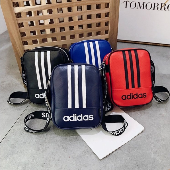 adidas leather satchel