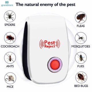 GS Electronic Ultrasonic Pest Reject Bug Mosquito ...