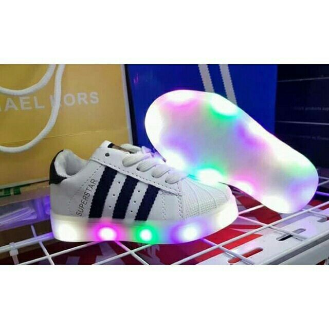 adidas led sneakers