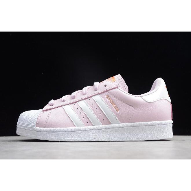 adidas superstar pink white