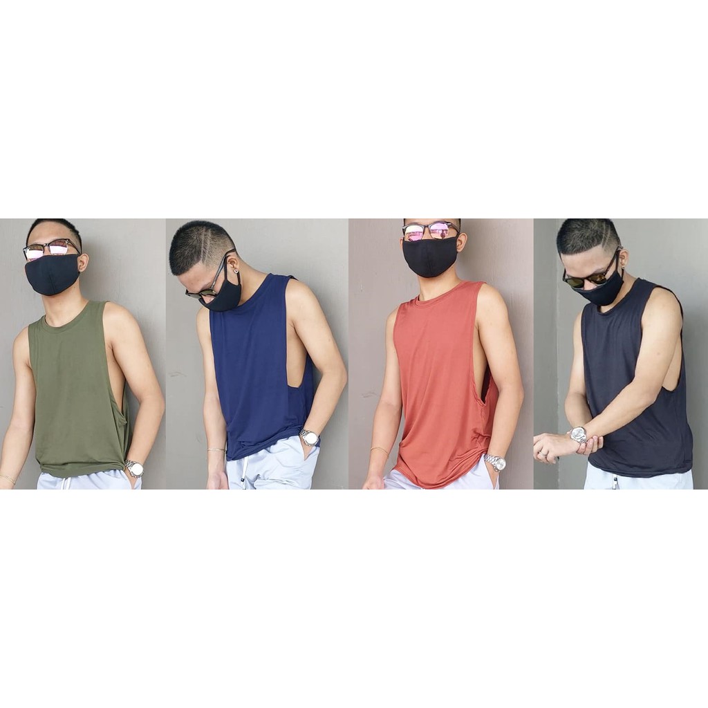 plain muscle tees