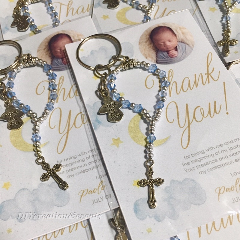 Baptismal Keychain Souvenir Shopee Philippines