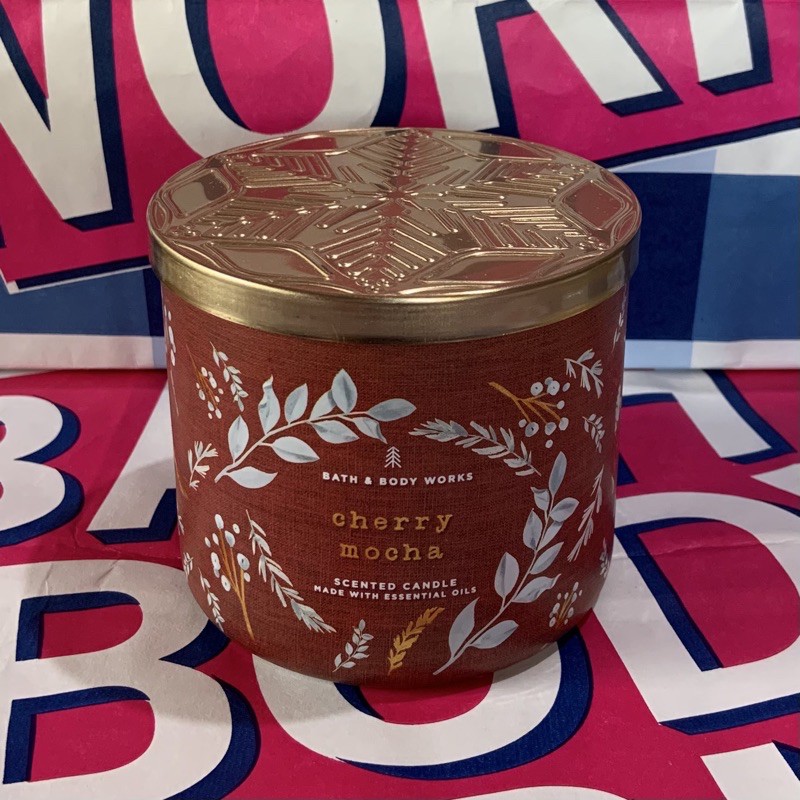 cherry mocha candle bath and body works