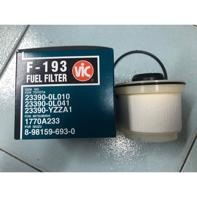Genuine Vic fuel filter F193 Toyota fortuner/innova/hilux/ Mitsu