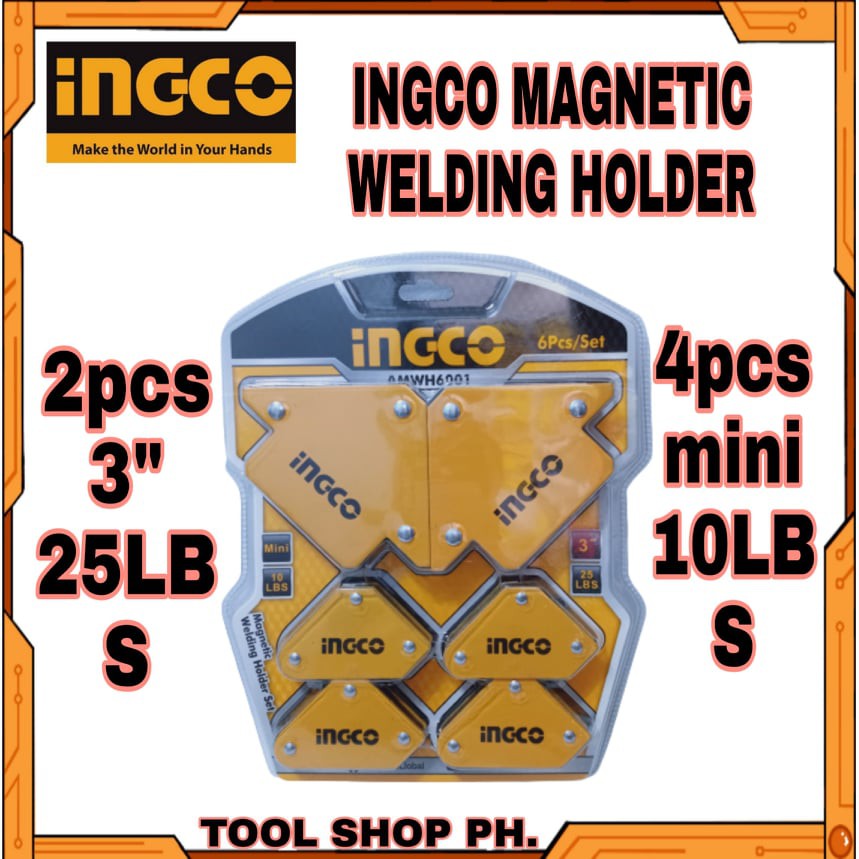 Ingco Original Welding Holder Set 6PCS/SET AMWH6001 Shopee