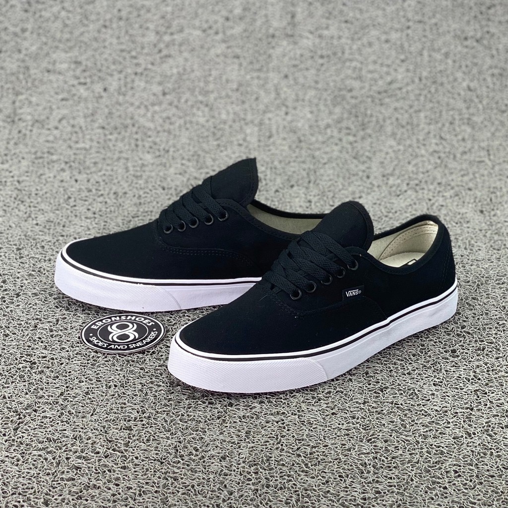 vans authentic black dope