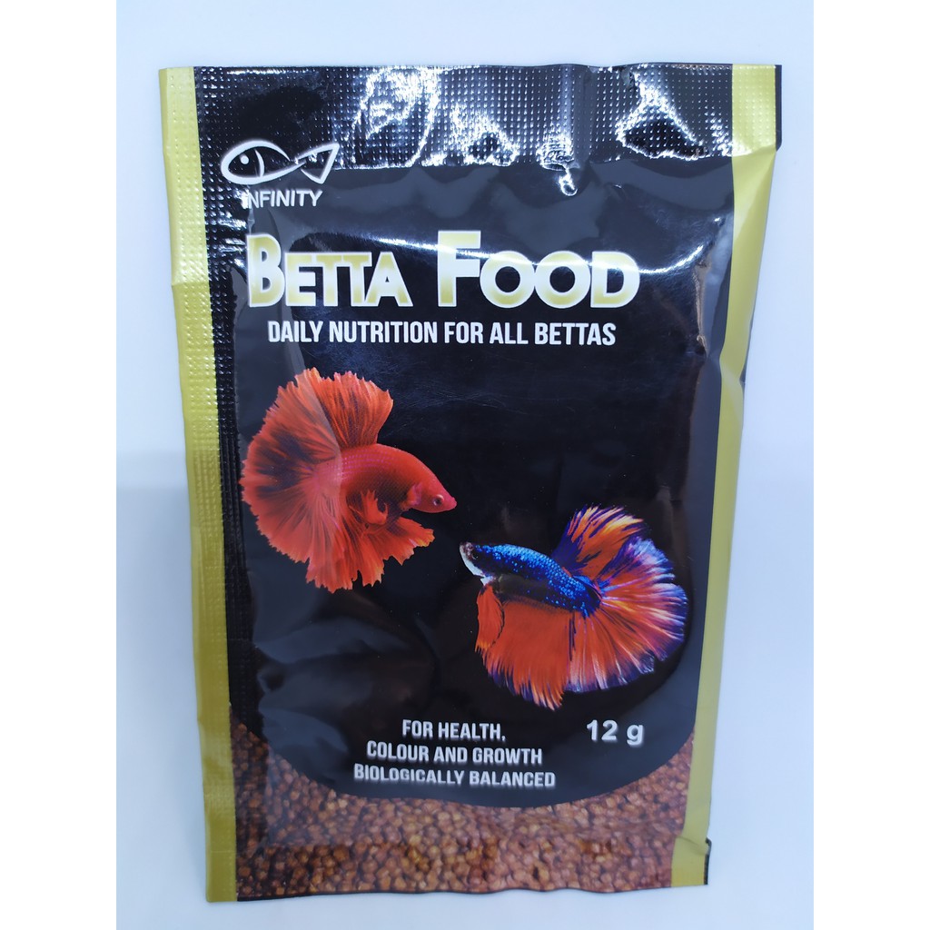 Infinity Betta Food Daily Nutrition for All Bettas Grooming Color
