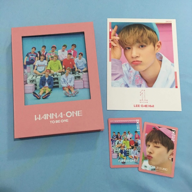 Wanna One To Be One Pink Version Energetic Album Shopee Philippines
