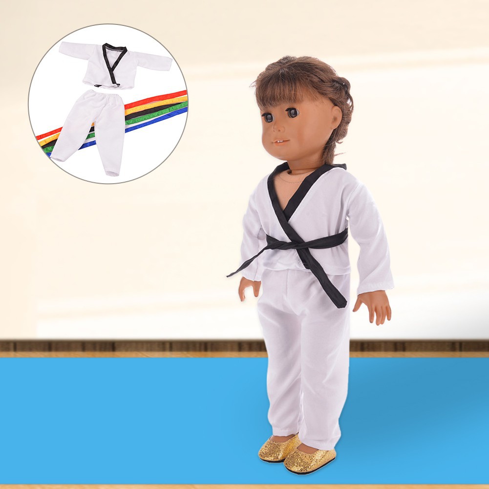 american girl doll karate outfit