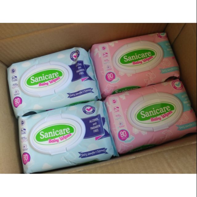 Sanicare Baby Wipes 80 sheets wholesale price order now
