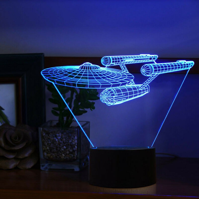 star trek enterprise desk lamp