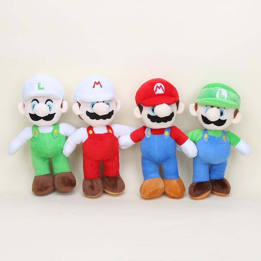 plush mario and luigi