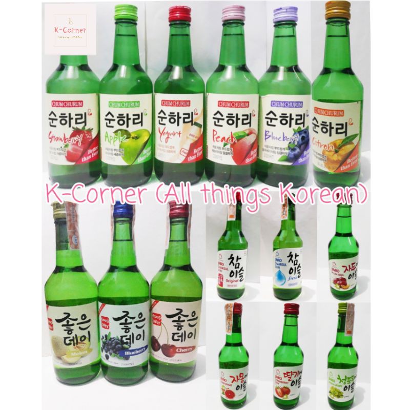 Jinro, ChumChurum & Good Day Box (20 Bottles) (Choose Flavor) | Shopee ...